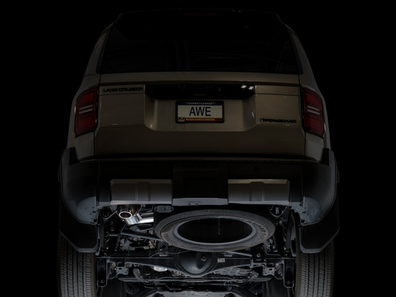 AWE Tuning 2024+ Land Cruiser 2025+ 4Runner 0FG Cat-Back Exhaust W/ BashGuard