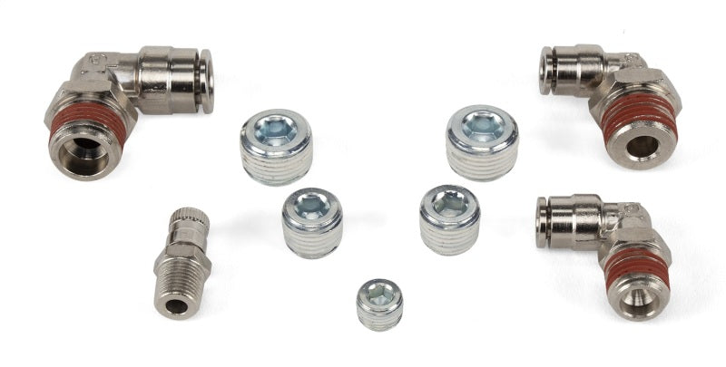 Air Lift Fitting Pack For FLO Tanks 15218/15224/15228 With 1/4 Inch or 3/8 Inch Lines