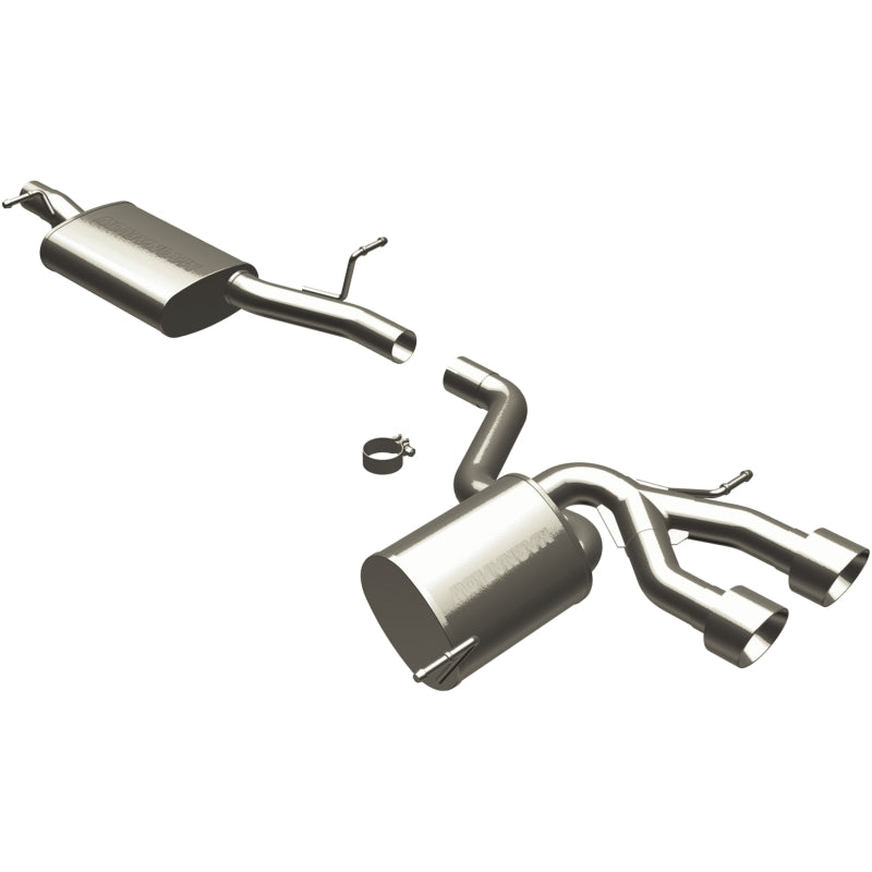 MagnaFlow Sport Series Cat-Back Exhaust System for 08 Volkswagen R32 Touring - OneFastShop