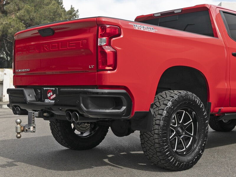 aFe Vulcan Series 3in 304 SS DPF-Back Exhaust System with Black Tip for GM Trucks L6-3.0L (td) LZ0