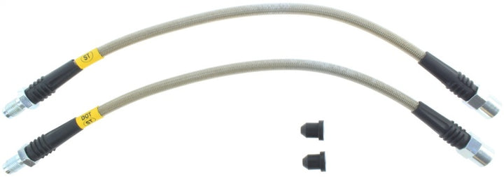 StopTech Stainless Steel Rear Brake Lines for 08-12 Mercedes C350 / 03-12 Mercedes SL550 - OneFastShop