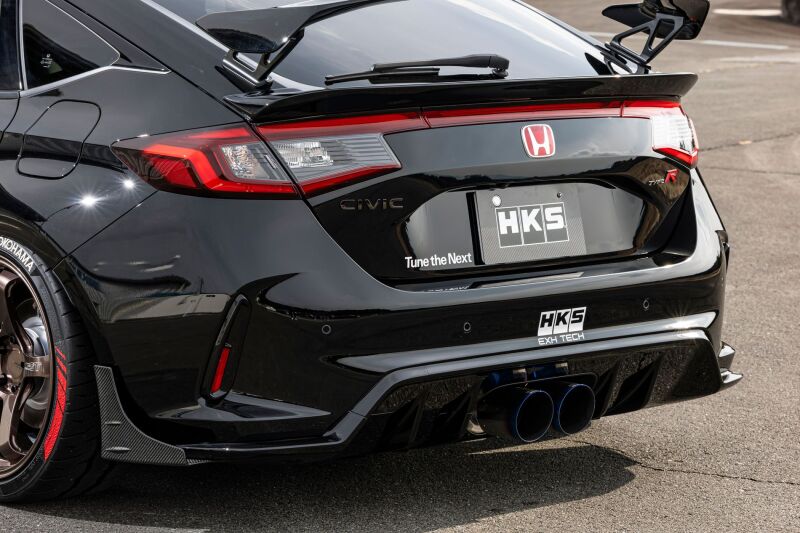 HKS Body Kit Type-S Carbon Rear Bumper Spoiler - Honda Civic Type R (FL5) 2023-2025