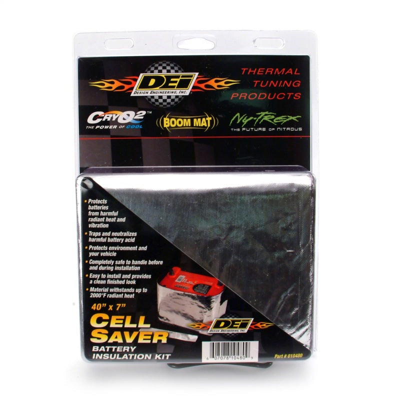 DEI Cell Saver Battery Insulation Kit with Heat Protection and Acid Neutralization