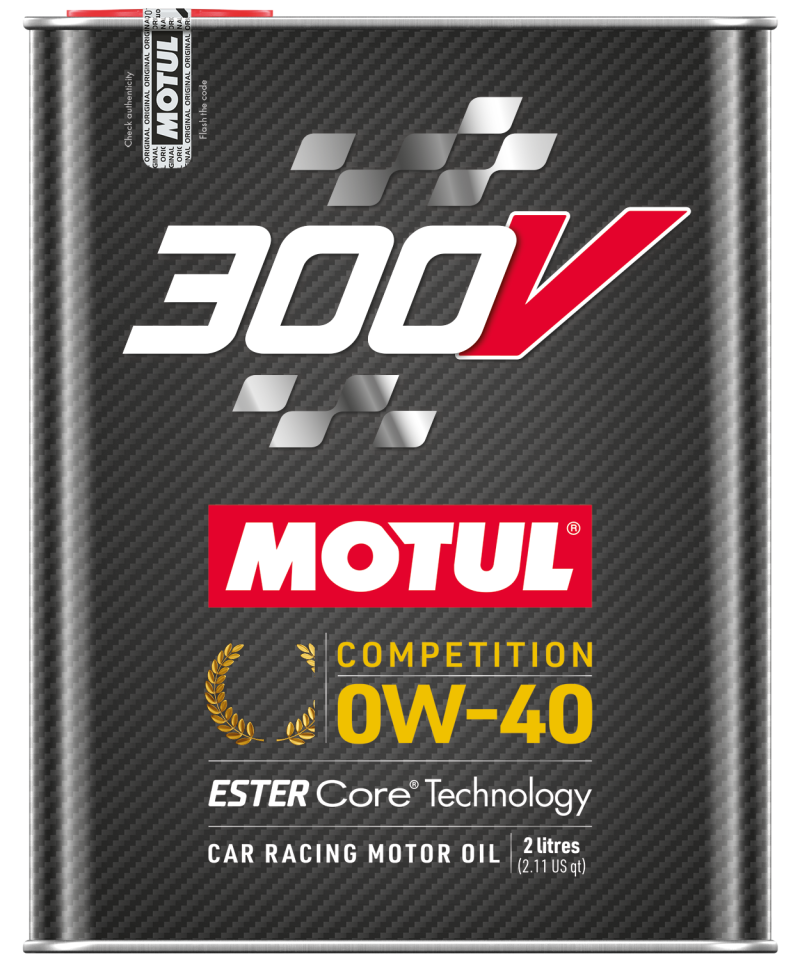 Motul 2L 300V Competition 0W40 Synthetic Oil - OneFastShop
