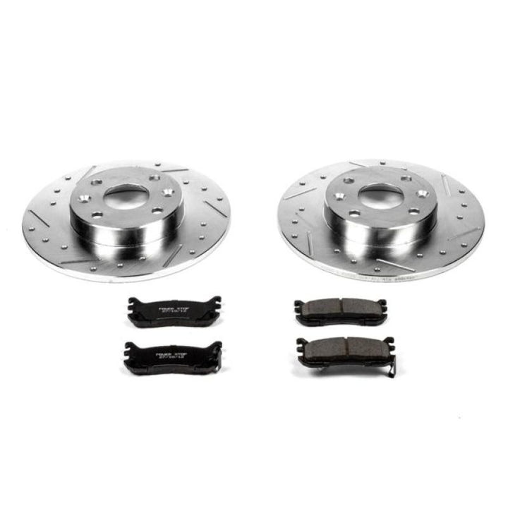 PowerStop Z23 Evolution Sport Brake Kit for 97-03 Ford Escort - OneFastShop