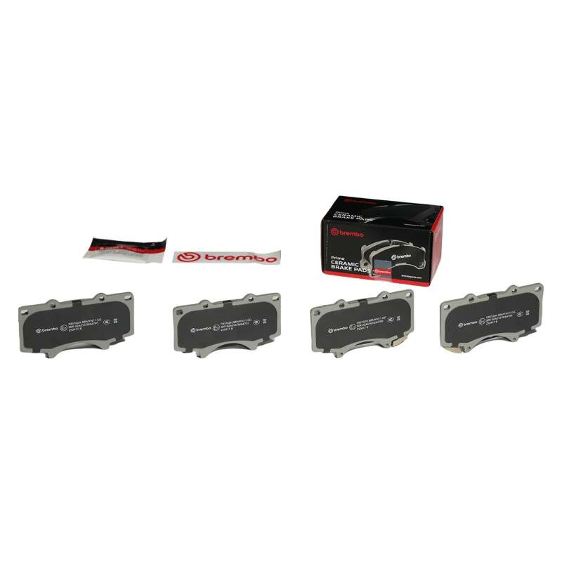 Brembo Premium NAO Ceramic Front Brake Pads - Toyota 4Runner / Tacoma / Lexus GX 2000-2024