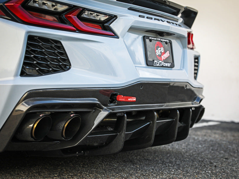 Afe Rear Tow Hook - Red for Chevrolet C8 Corvette 20-24 - OneFastShop