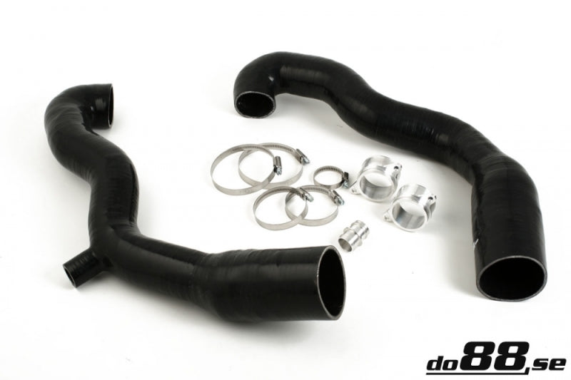 do88 Turbo Inlet Hose Kit - Porsche 911 Turbo / GT2 (997.1) 2007-2009 - Black