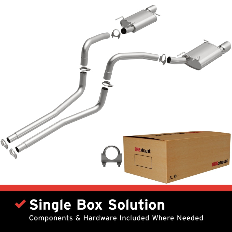 MagnaFlow BRE Exhaust Kit for 2011–2014 Ford Mustang 3.7L