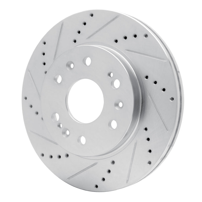 R1 05-19 Chevrolet Silverado 1500 Front Left Drilled and Slotted Brake Rotor