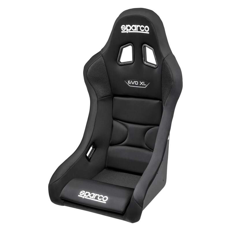 Sparco EVO XL QRT X Fiberglass Racing Seat - Black X-Range Cover