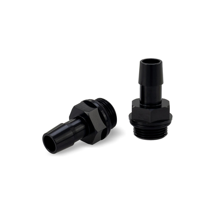 Mishimoto Catch Can Fittings Aluminum M20x1.5 To 1/2 Black - OneFastShop