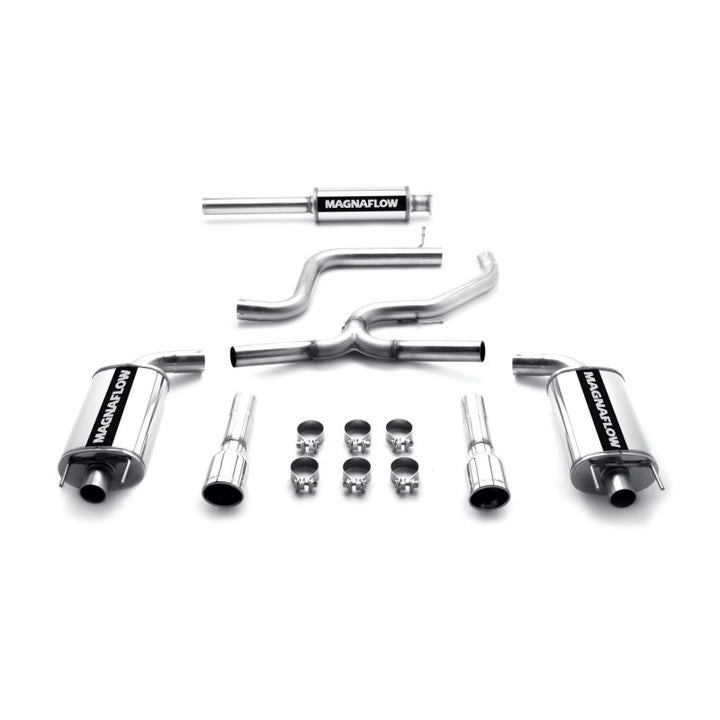 MagnaFlow Street Series Cat-Back Exhaust System - Chevrolet Monte Carlo 2006-2007 SS 5.3L V8 - OneFastShop