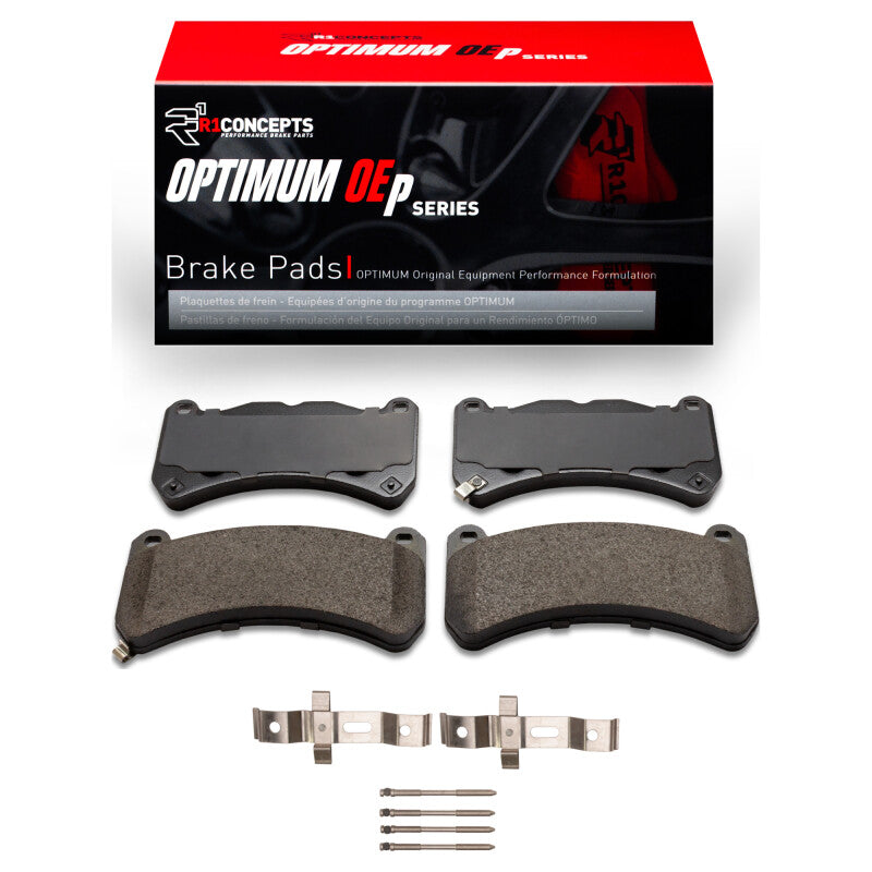 R1 18-21 Subaru WRX STI Front R1 Optimum OE Pads And Hardware Kit