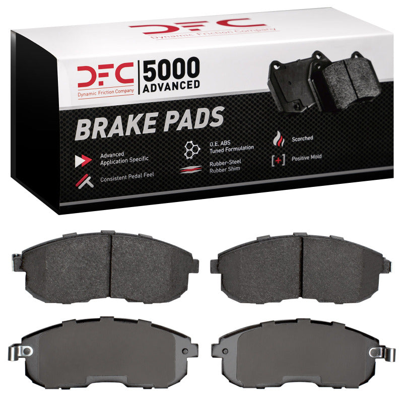 DFC 5000 Advanced Ceramic Front Brake Pads - Nissan Altima / Sentra 2002-2019