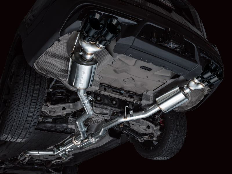 AWE Tuning Touring Edition Exhaust with Diamond Black Tips for 2020+ Ford Explorer ST