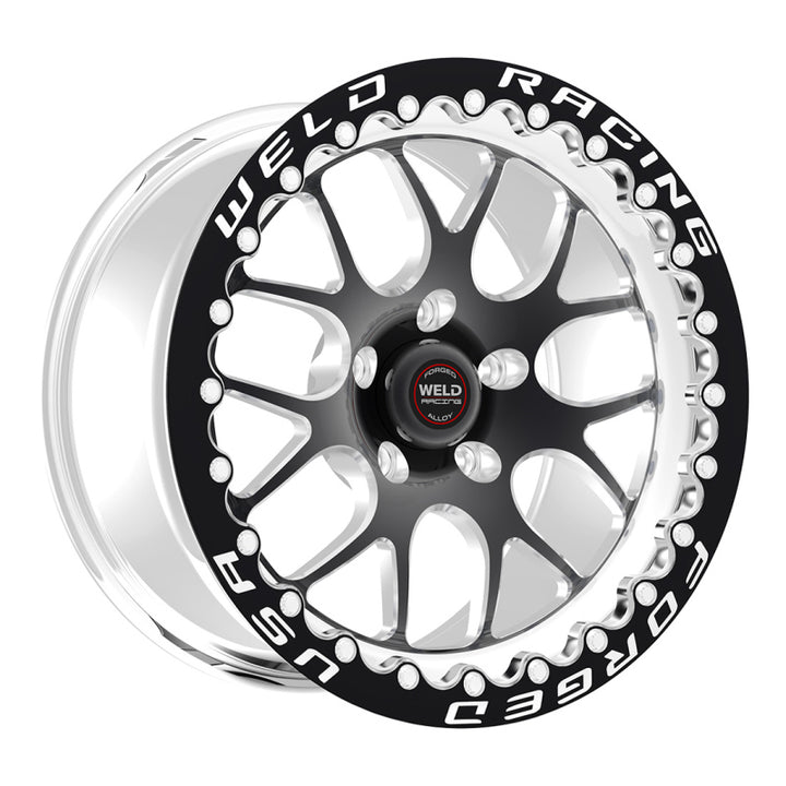 Weld S77 17x10 Black Wheel - Single Beadlock MT - OneFastShop