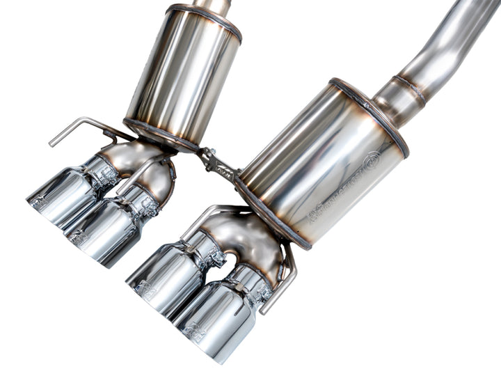 AWE Tuning C6 Chevrolet Corvette Z06/ZR1 Axle-Back Exhaust with Chrome Tips