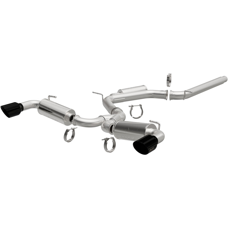 MagnaFlow VW GTI NEO Cat-Back Exhaust 2022-2023 Black Chrome