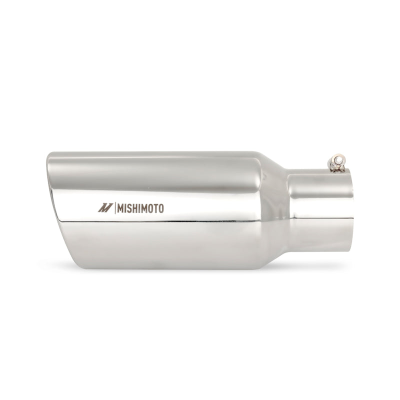 Universal Steel Muffler Tip 4in Inlet 6in Outlet Polished