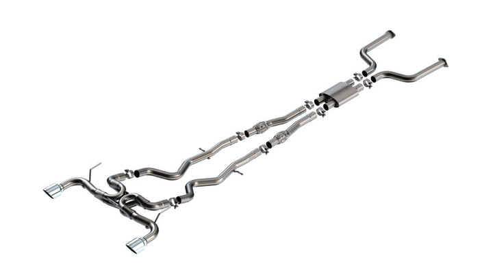 Borla 2016-2024 Infinity Q50 (Auto V6) ATAK Cat-Back - 4.5in Chrome Tip