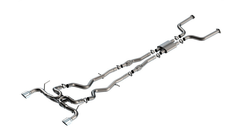Borla 2016-2024 Infinity Q50 (Auto V6) ATAK Cat-Back - 4.5in Chrome Tip