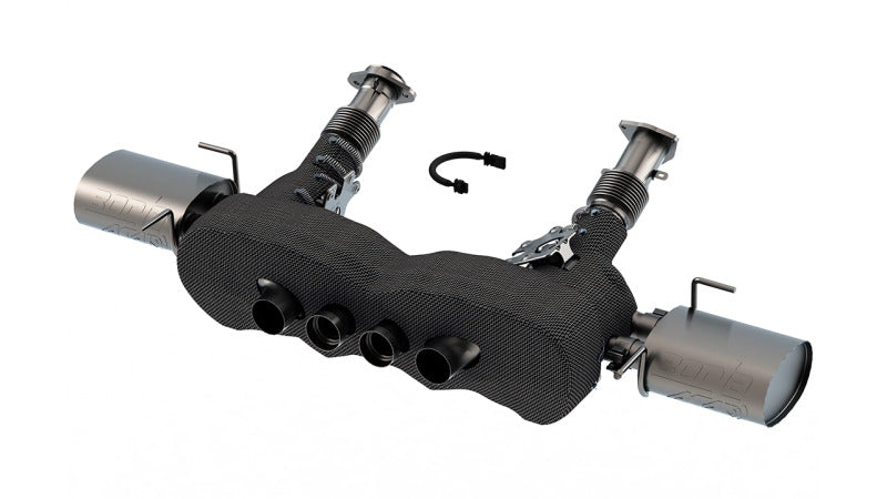 Borla ATAK 3in Cat-Back Exhaust - Chevrolet Corvette C8 Z06 2023-2026 (Reuse OE Tips), view 2