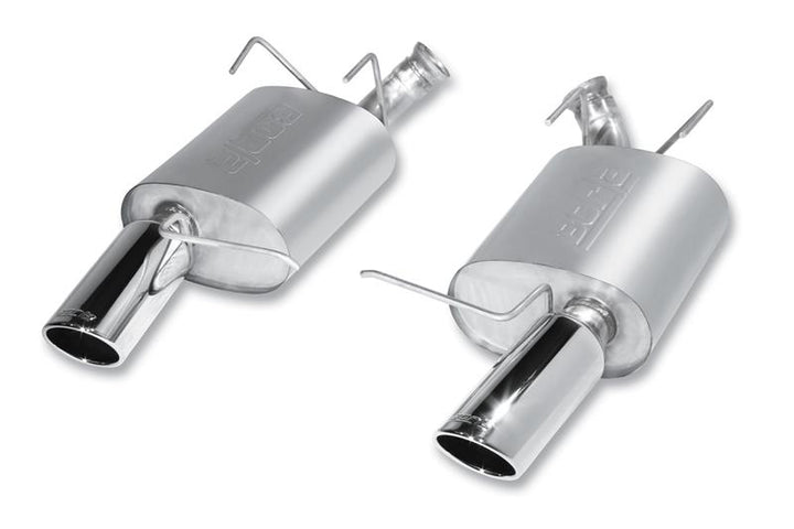 Borla ATAK Axle-Back Exhaust - Ford Mustang Shelby GT500 (S197) 2011-2012 - Polished Tips, view 4