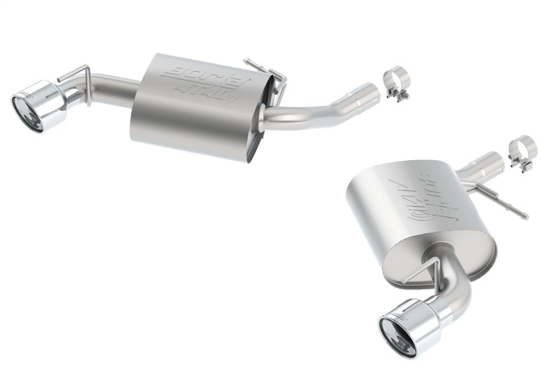 Borla ATAK Axle-Back Exhaust - Chevrolet Camaro 3.6L V6 2016-2023 - 4.5in Polished Tips without NPP