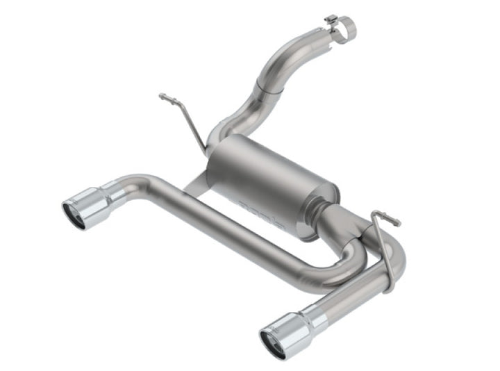 Borla ATAK Axle-Back Exhaust - Jeep Wrangler JL 3.6L 2018-2025 - 3.5in Polished Tips