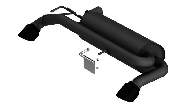 Borla ATAK Axle-Back Exhaust - Ford Bronco 2.7L 2021-2025 - Black Coated Tips