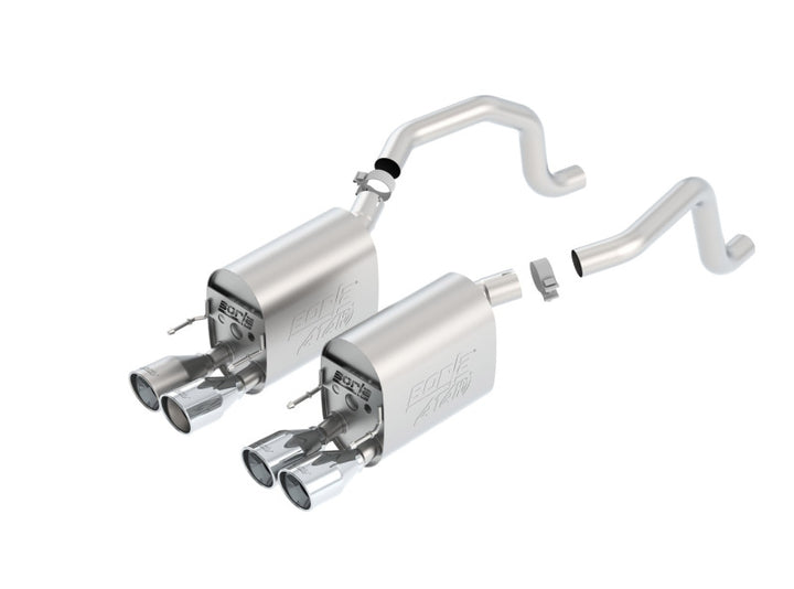 Borla ATAK Cat-Back Exhaust - Chevrolet Corvette 2009-2013