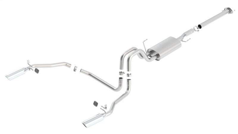 Borla ATAK Cat-Back Exhaust - Ford F-150 2011-2014