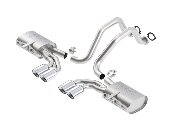 Borla ATAK Cat-Back Exhaust - Chevrolet Corvette 1997-2004