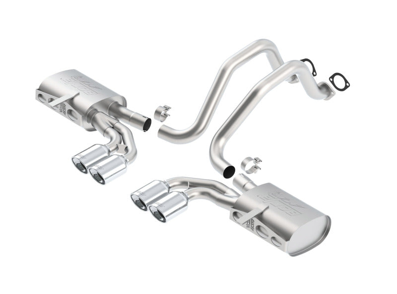 Borla ATAK Cat-Back Exhaust - Chevrolet Corvette 1997-2004