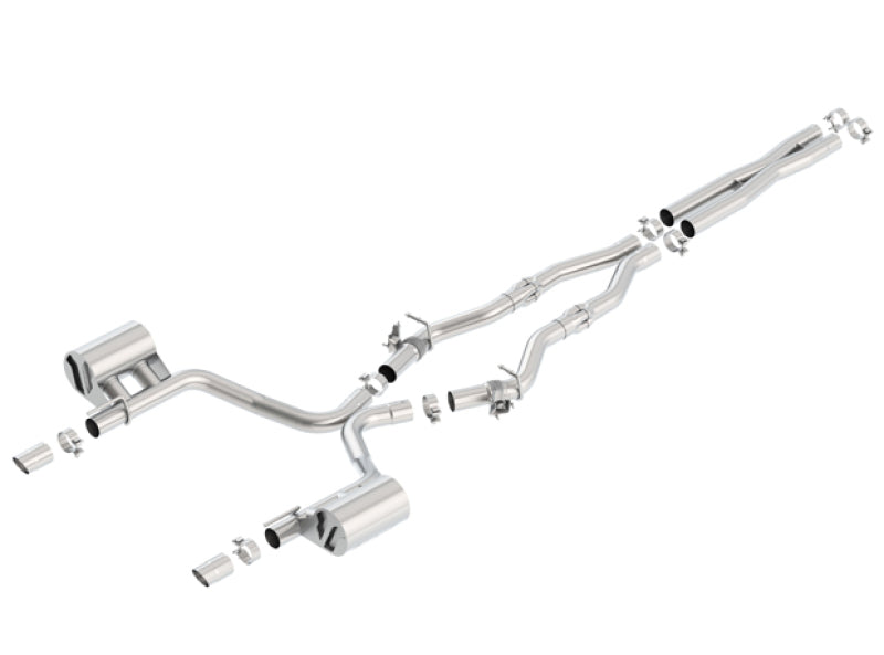 Borla ATAK Cat-Back Exhaust - Chrysler 300, Dodge Charger 2017-2023