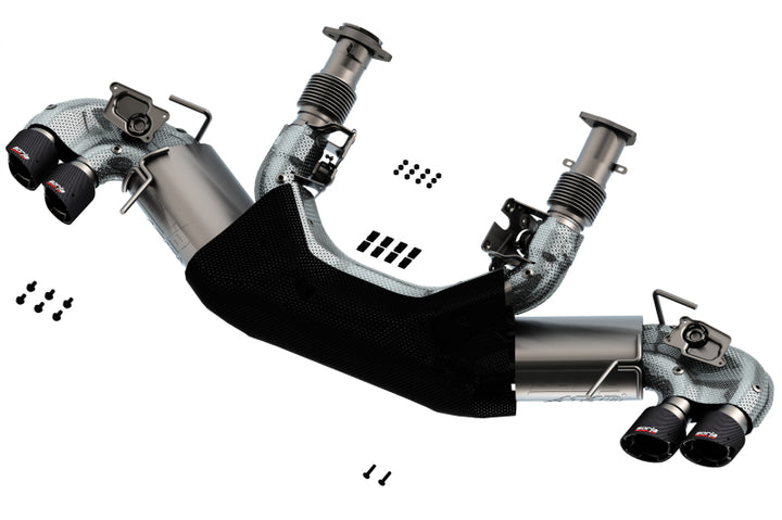 Borla ATAK Cat-Back Exhaust - Chevrolet Corvette 2020-2025 - Carbon Fiber Tips