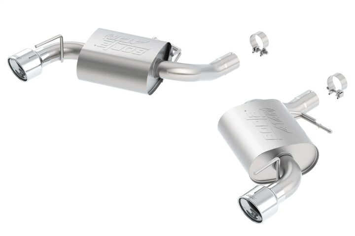 Borla ATAK Rear-Section Exhaust - Chevrolet Camaro SS 6.2L V8 2016-2024 - 4.5in Polished Tips without NPP