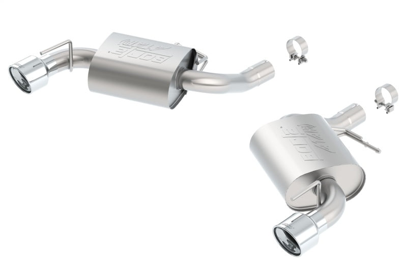 Borla ATAK Rear-Section Exhaust - Chevrolet Camaro SS 6.2L V8 2016-2024 - 4.5in Polished Tips without NPP