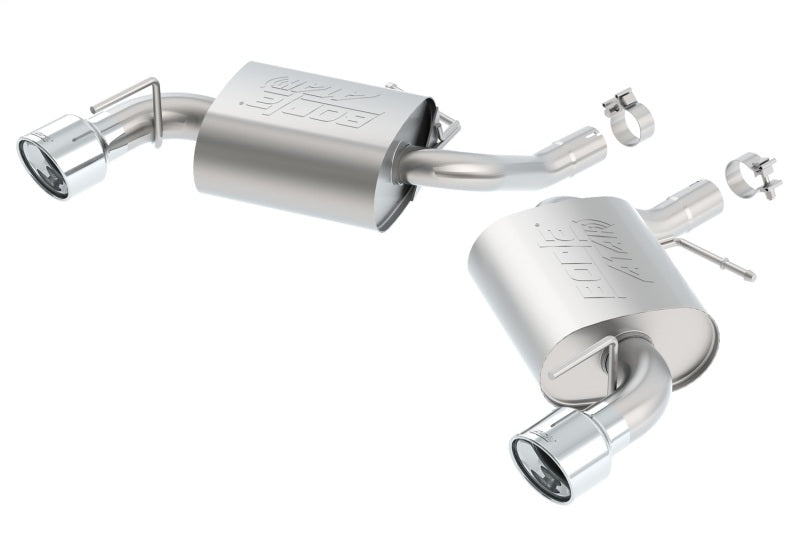 Borla ATAK Rear-Section Exhaust - Chevrolet Camaro 2.0L Turbo 2016-2023 - 4.5in Polished Tips