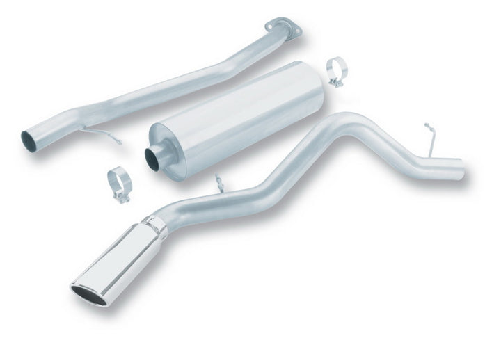Borla Cat-Back Exhaust - GMC Sierra 1500, Chevrolet Silverado 1500 1999-2007, Silverado 1500 Classic