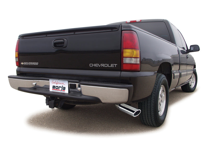 Borla Cat-Back Exhaust - GMC Sierra 1500, Chevrolet Silverado 1500 1999-2007, Silverado 1500 Classic, view 4