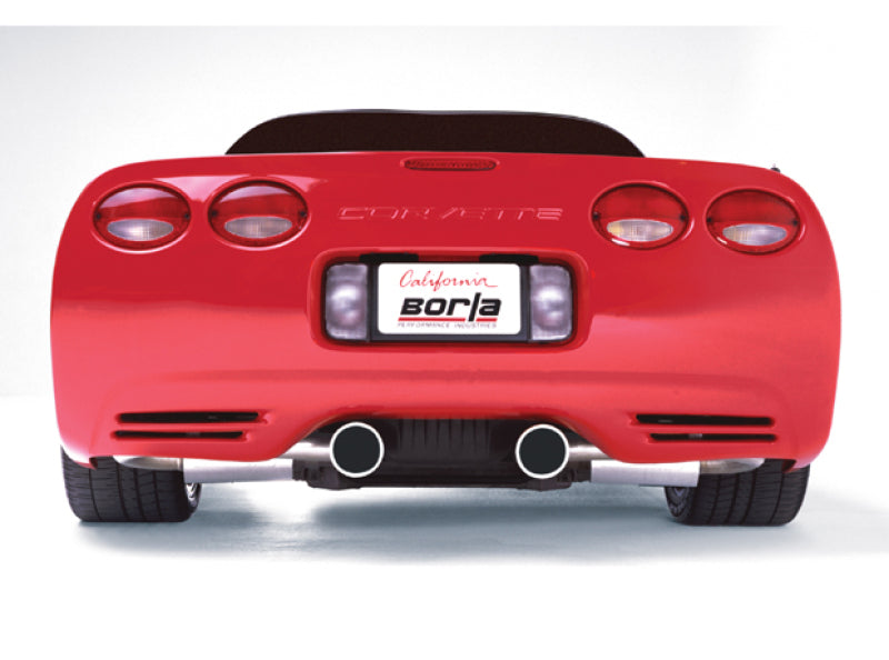 Borla Cat-Back Exhaust - Chevrolet Corvette 1997-2004, view 4