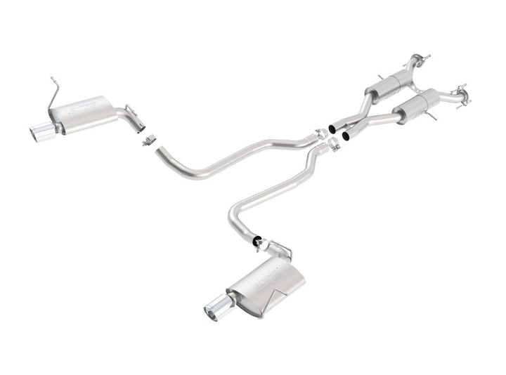 Borla Cat-Back Exhaust - Jeep Grand Cherokee 2011-2021, view 2