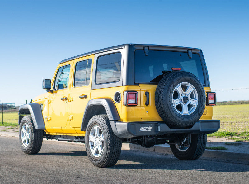 Borla Cat-Back Exhaust - Jeep Wrangler 2018-2025 - 3.6L, view 3