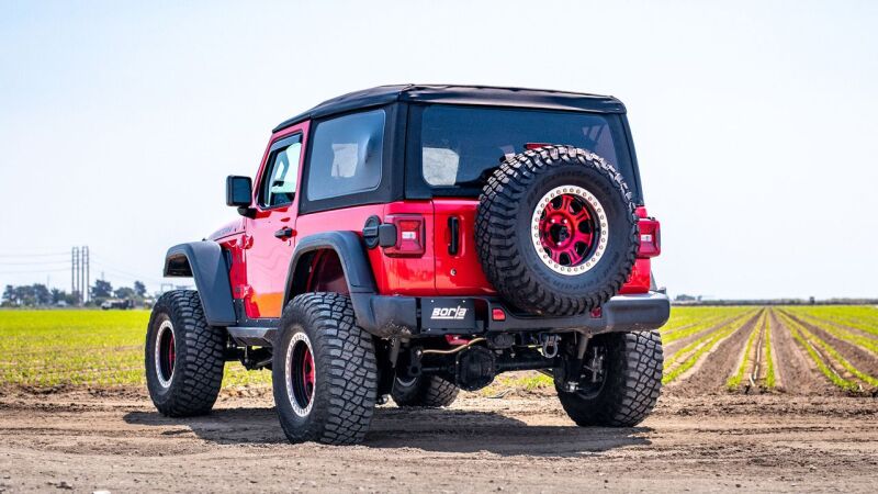 Borla Cat-Back Exhaust - Jeep Wrangler 2018-2025 - 2.0L, view 3