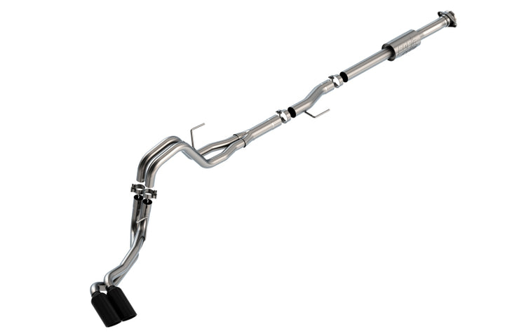 Borla Cat-Back Exhaust - Ford F-150 2021-2025 - Black Chrome Tips