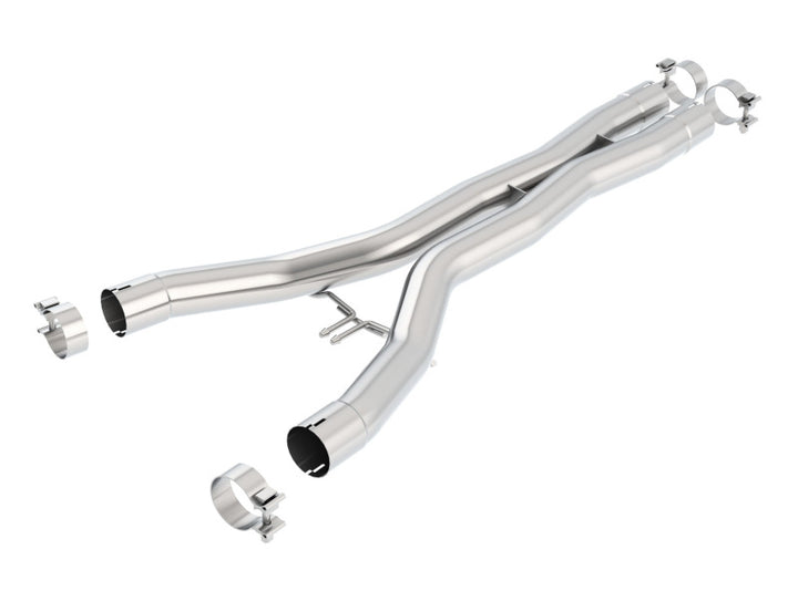 Borla Merge X-Pipe (Cut & Clamp, Smog Legal) - Chevrolet Corvette C7 2014-2019 - 2.75 inch