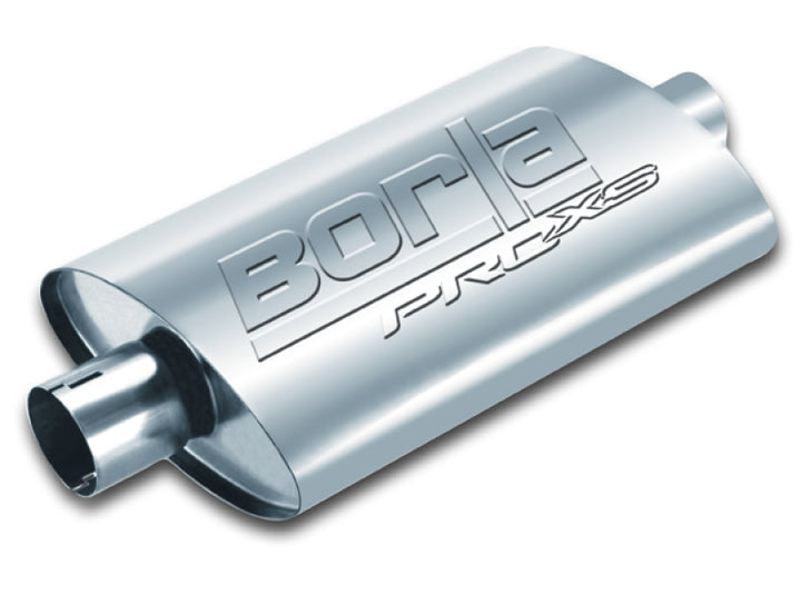 Borla Pro-XS Universal Muffler - 2.5in Center/Center Oval - Notched, view 2