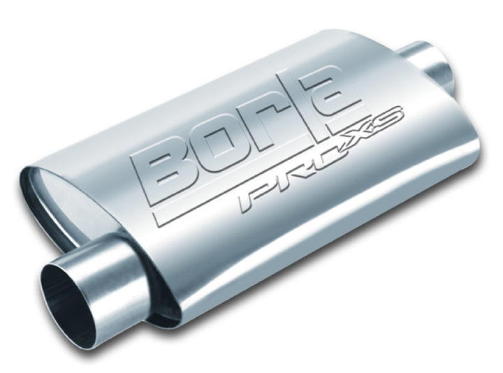 Borla Pro-XS Universal Muffler - 3in Center/Offset Oval - 14in Body